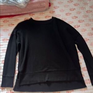 Time and Tru Black Crew Neck Sweater